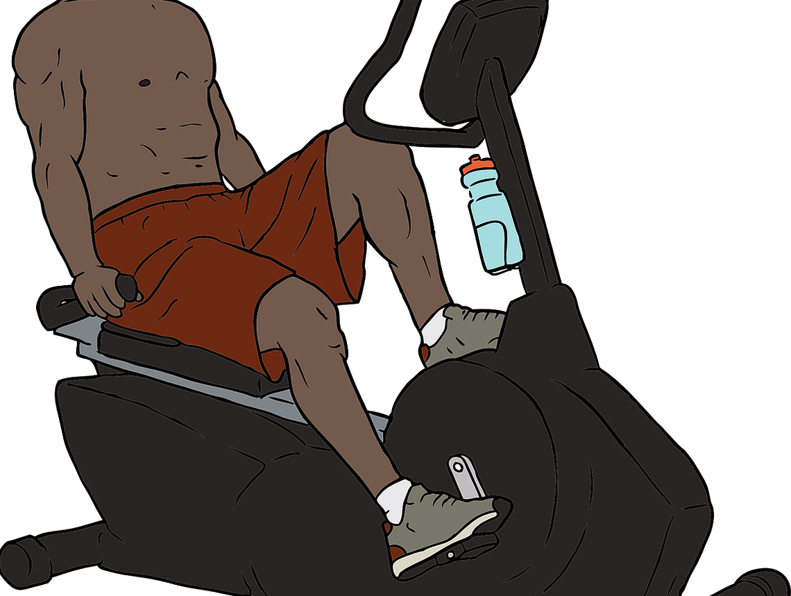 Man working out
