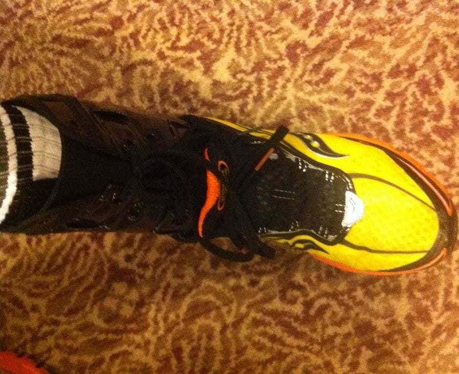 multi color shoe